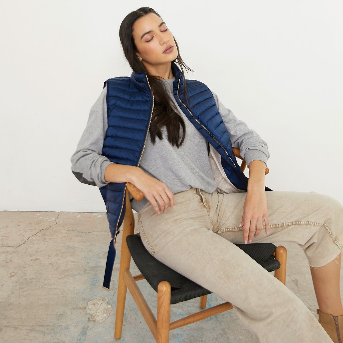 LA MARTINA - Parka Sin Mangas Mujer