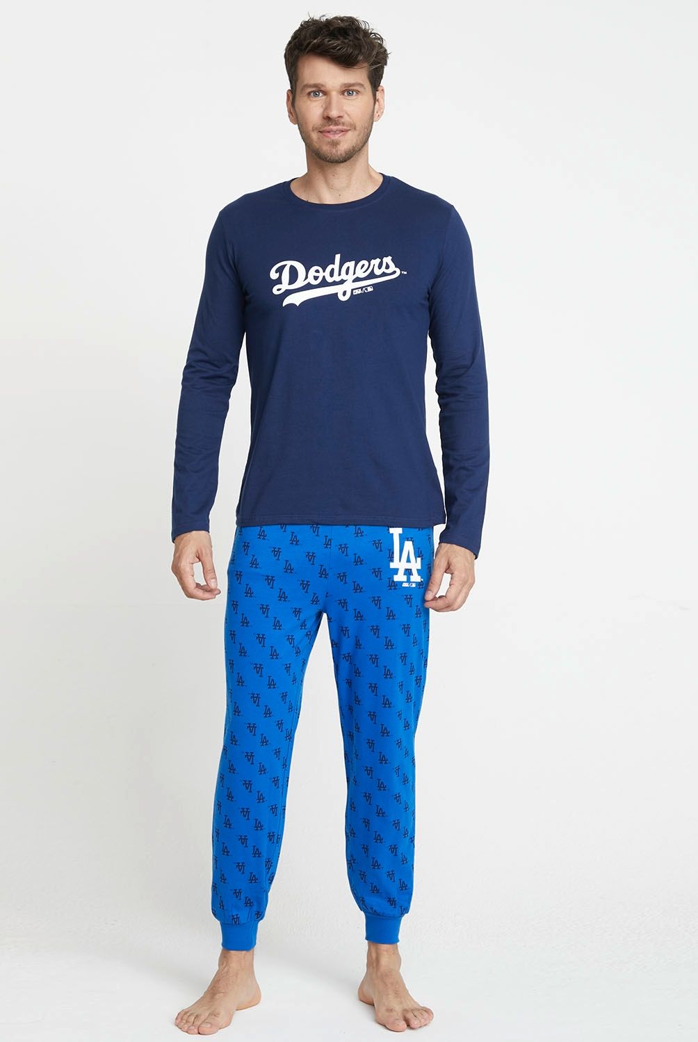 NBA - Pijama Manga Larga Algodón Hombre Nba