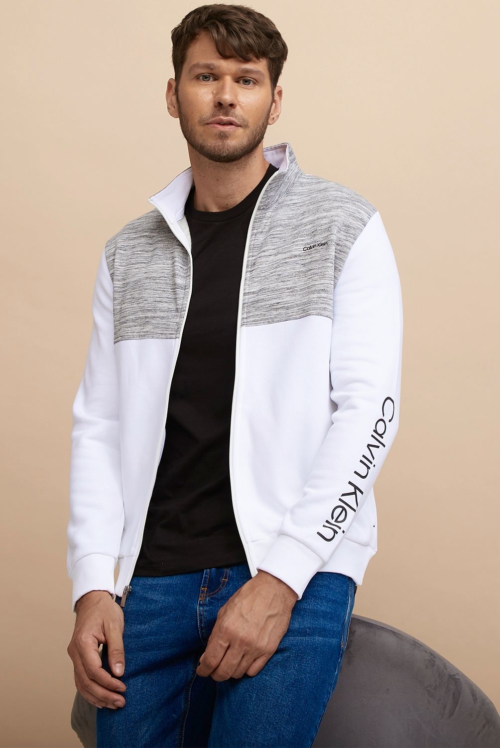 CALVIN KLEIN - Calvin Klein Polerón Algodón Hombre
