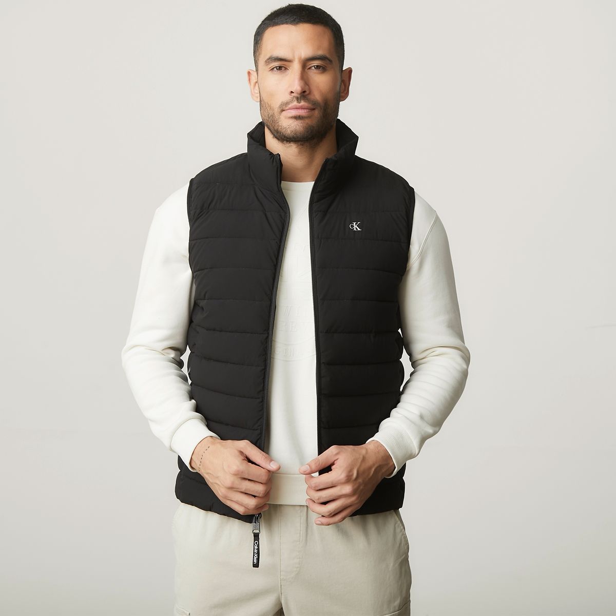 CALVIN KLEIN - Parka Sin Mangas Hombre Calvin Klein