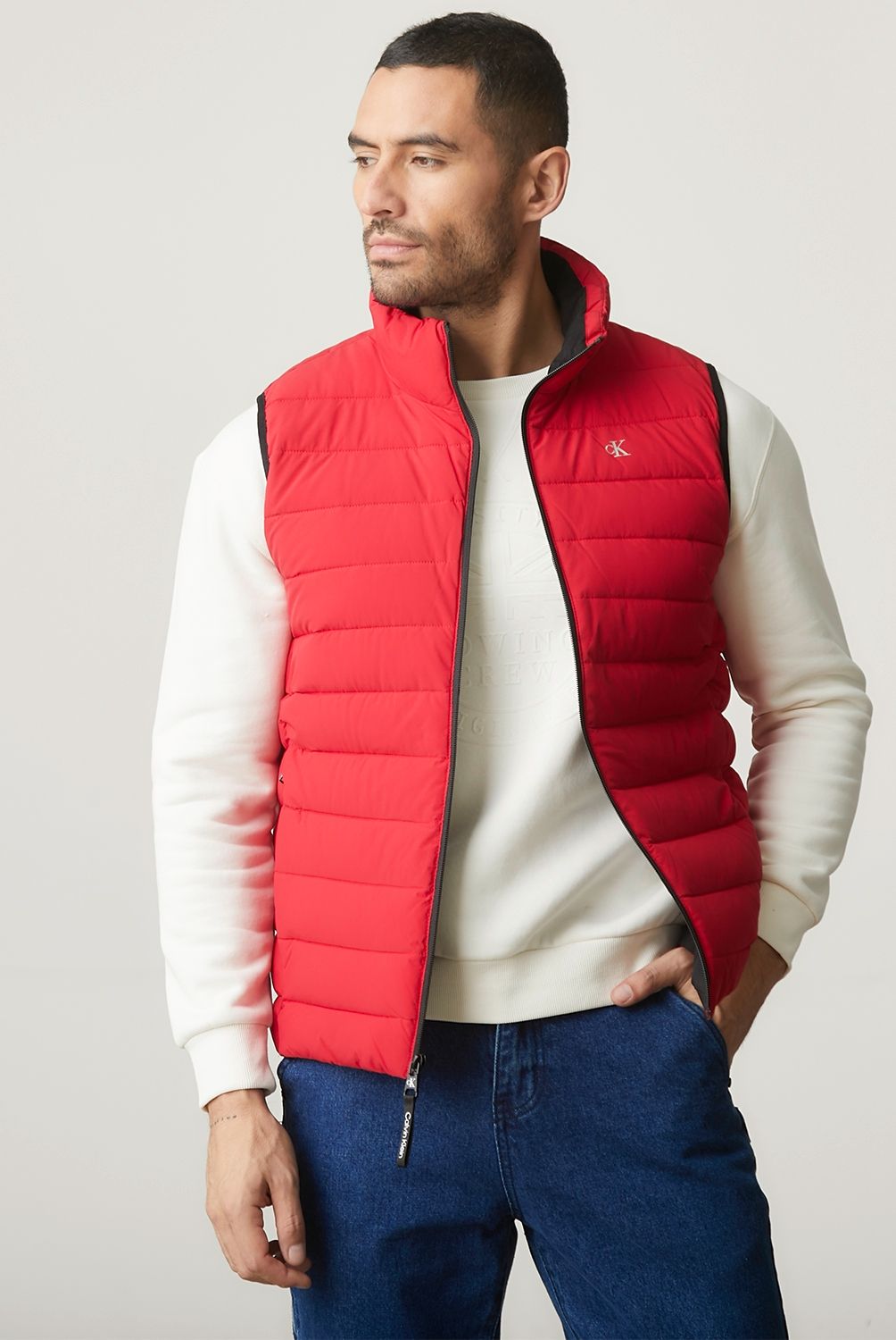 CALVIN KLEIN - Parka Sin Mangas Hombre Calvin Klein