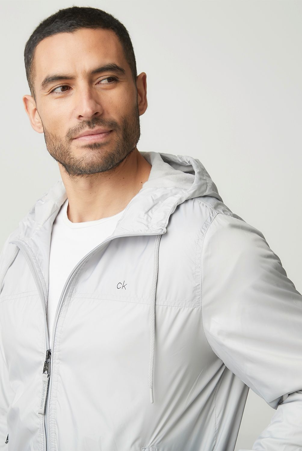 CALVIN KLEIN - Cortaviento Full Zipper Hombre Calvin Klein