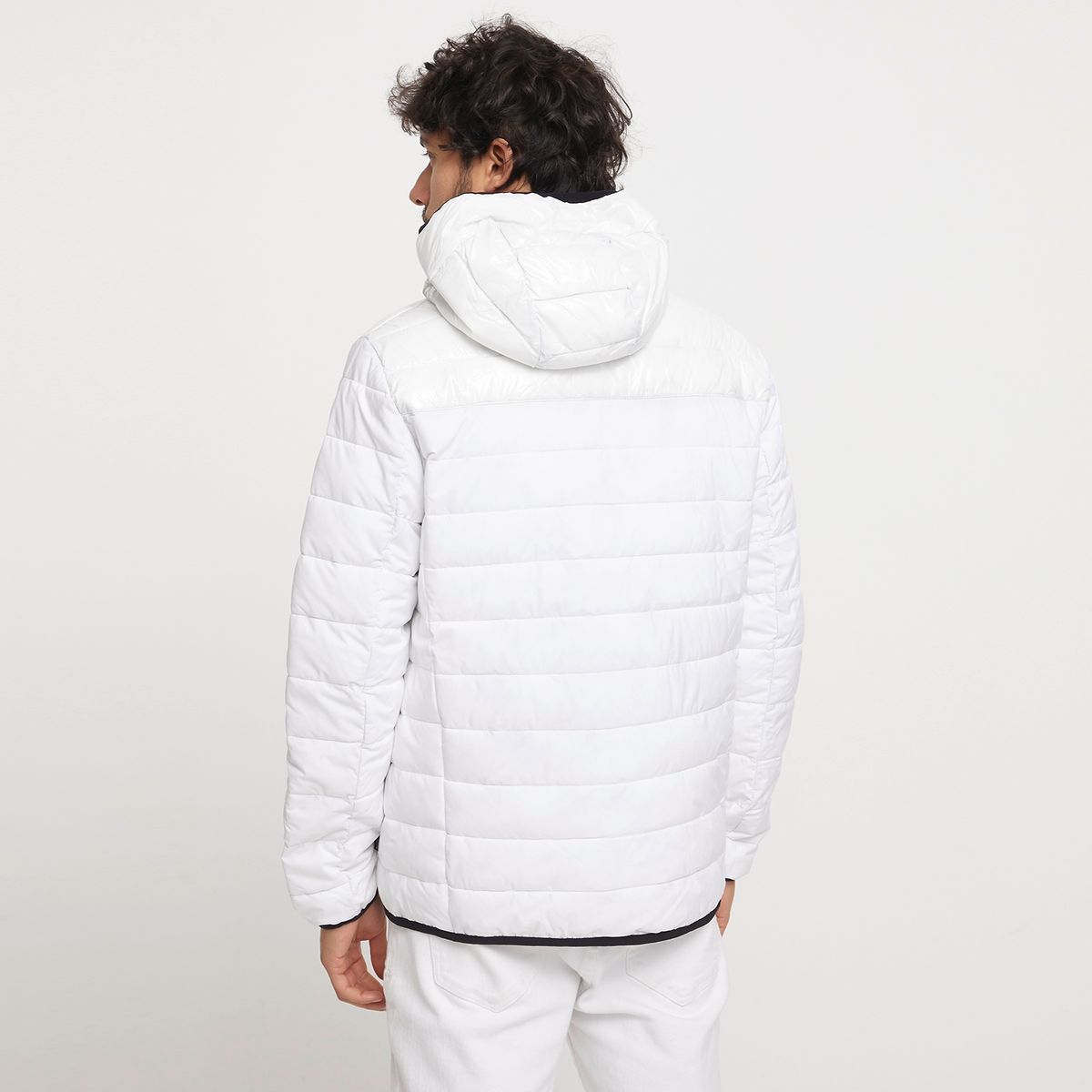 CALVIN KLEIN - Calvin Klein Parka Light Weight Con Gorro Hombre