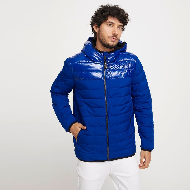 CALVIN KLEIN - Calvin Klein Parka Light Weight Con Gorro Hombre