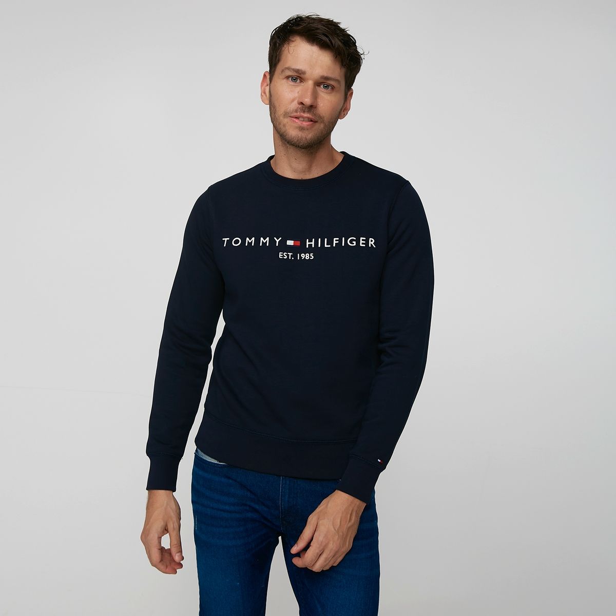 TOMMY HILFIGER - Polerón Cuello Redondo Hombre Tommy Hilfiger