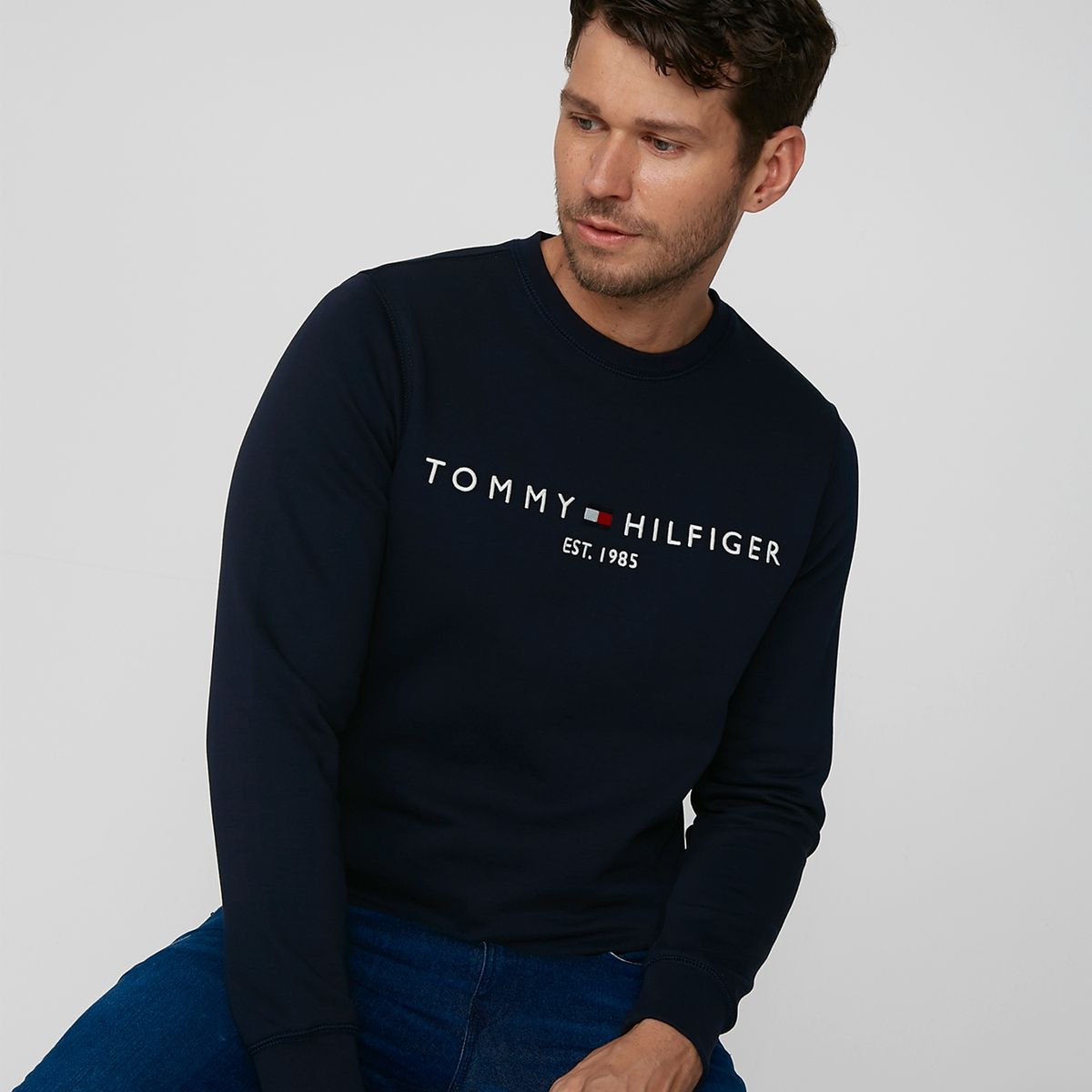 TOMMY HILFIGER - Polerón Cuello Redondo Hombre Tommy Hilfiger