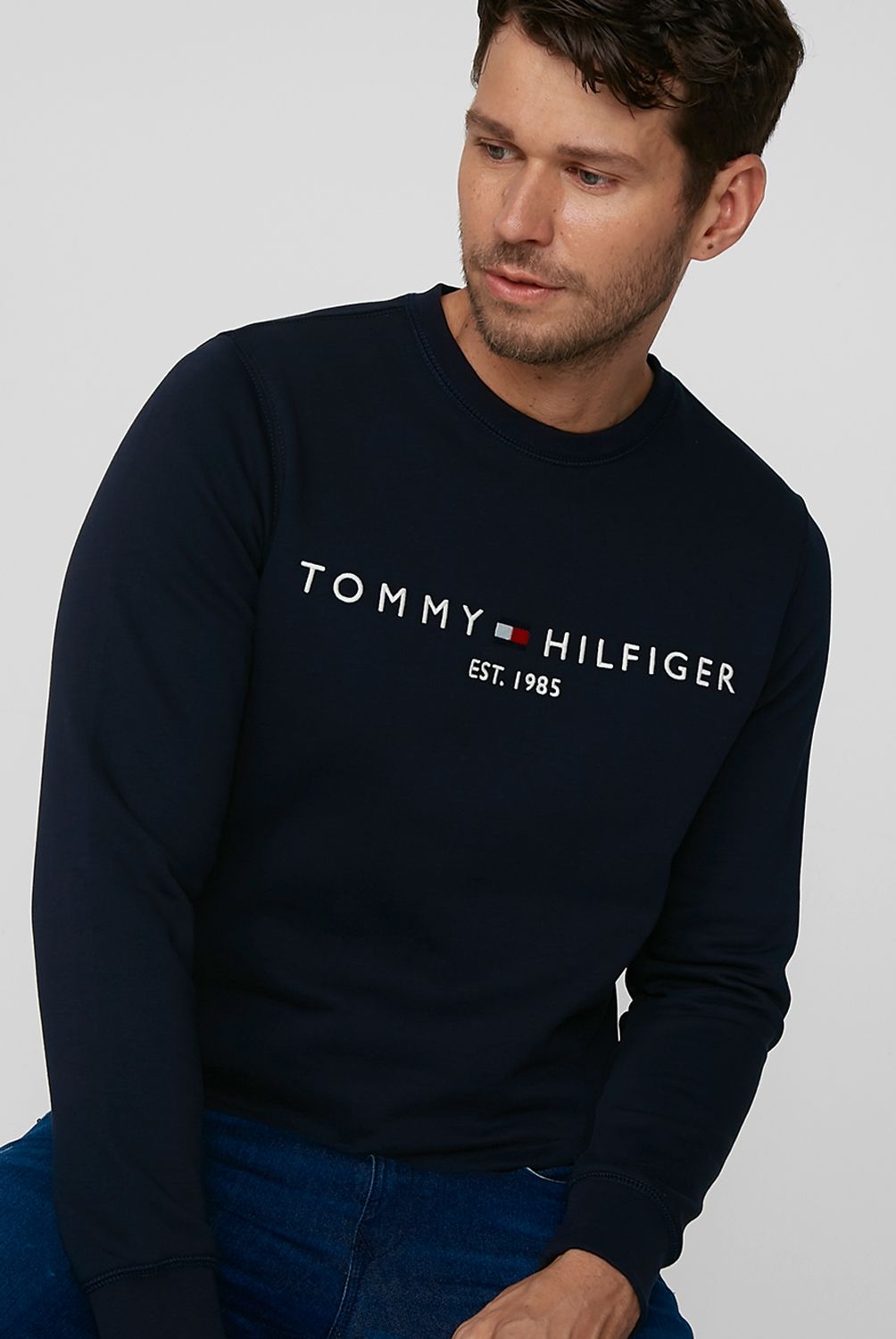 TOMMY HILFIGER - Polerón Cuello Redondo Hombre Tommy Hilfiger