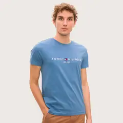 TOMMY HILFIGER - Polera Algodón Orgánico Hombre