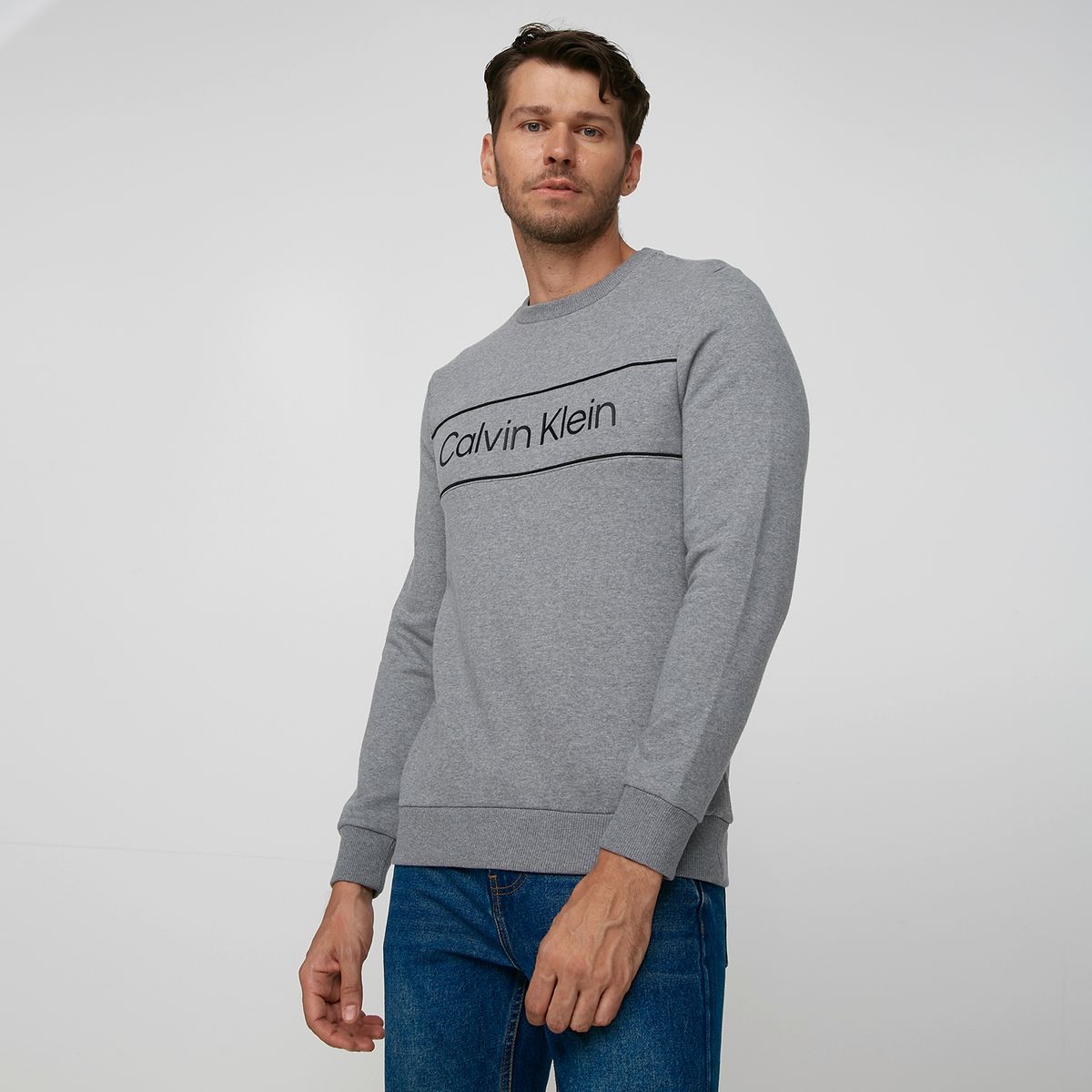 CALVIN KLEIN - Calvin Klein Polerón Algodón Hombre