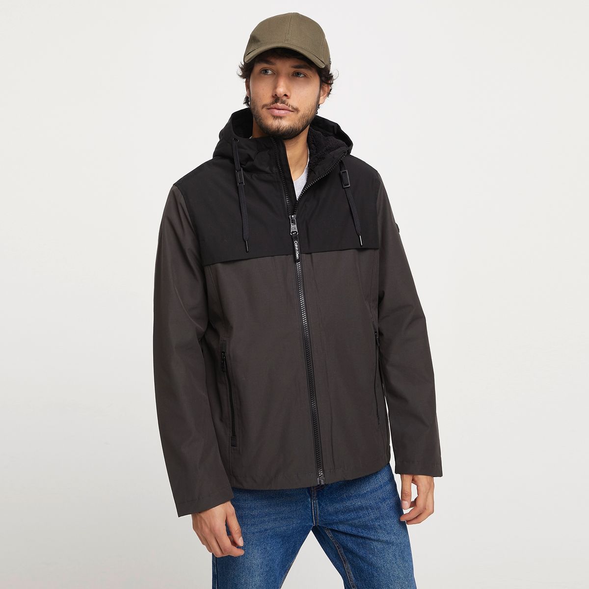 CALVIN KLEIN - Calvin Klein Chaqueta Hombre Con Sherpa Hombre