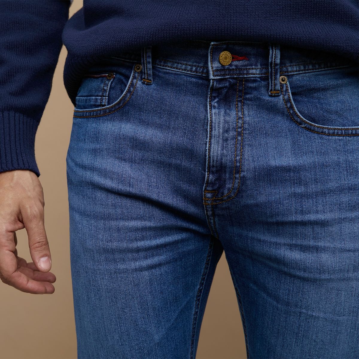 TOMMY HILFIGER - Tommy Hilfiger Jeans 5 Bolsillos Regular Hombre