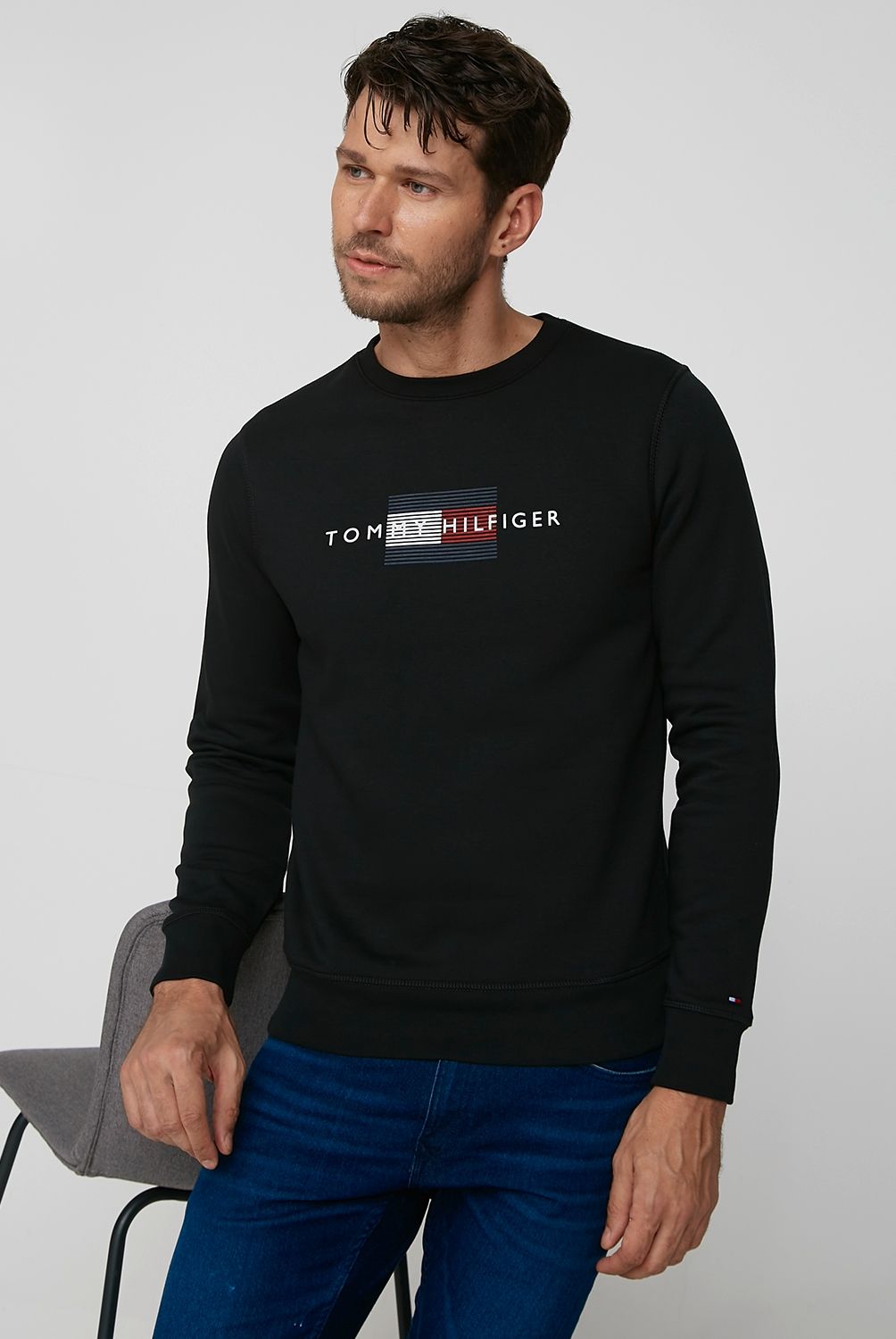 TOMMY HILFIGER - Tommy Hilfiger Polerón Cuello Redondo Hombre
