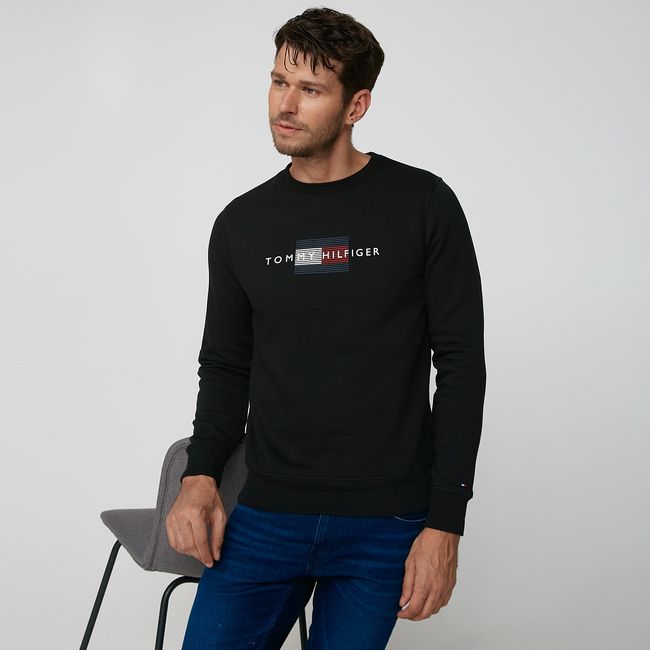 TOMMY HILFIGER - Tommy Hilfiger Polerón Cuello Redondo Hombre