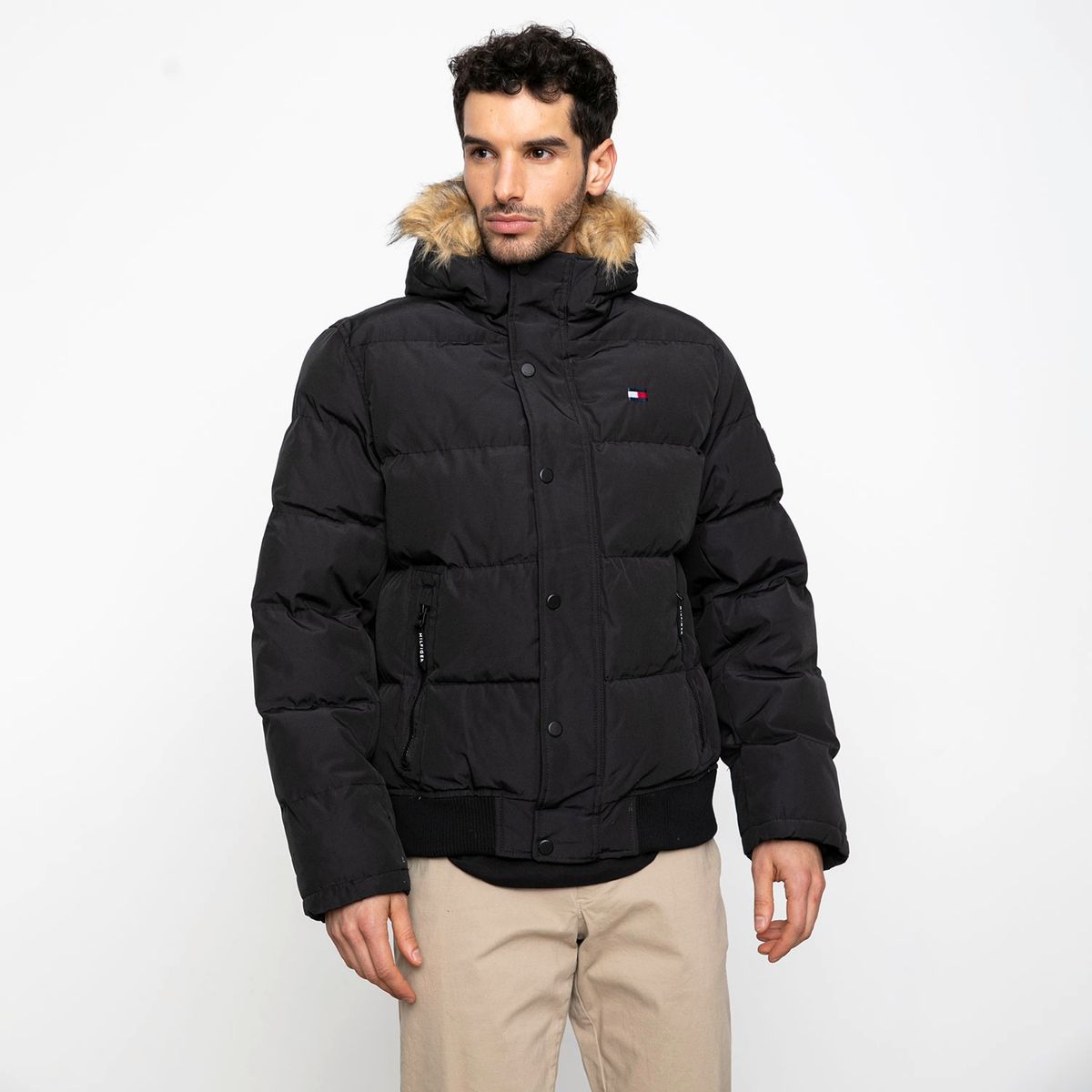 TOMMY HILFIGER - Tommy Hilfiger Parka con Gorro Hombre