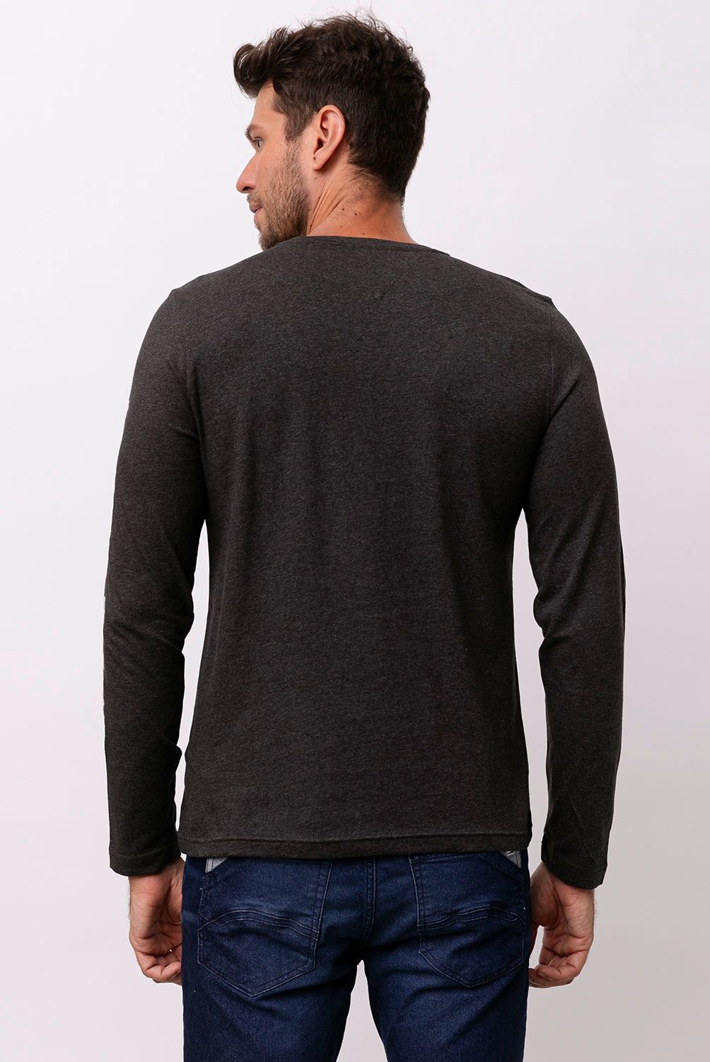 TOMMY HILFIGER - Polera Manga Larga Hombre Tommy Hilfiger