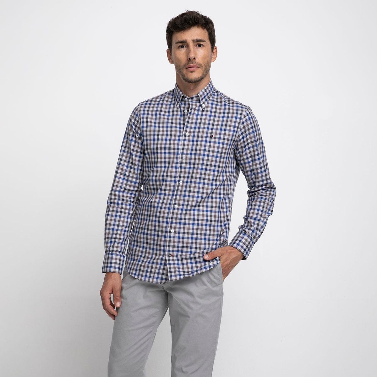TOMMY HILFIGER - Tommy Hilfiger Camisa Manga Larga Hombre