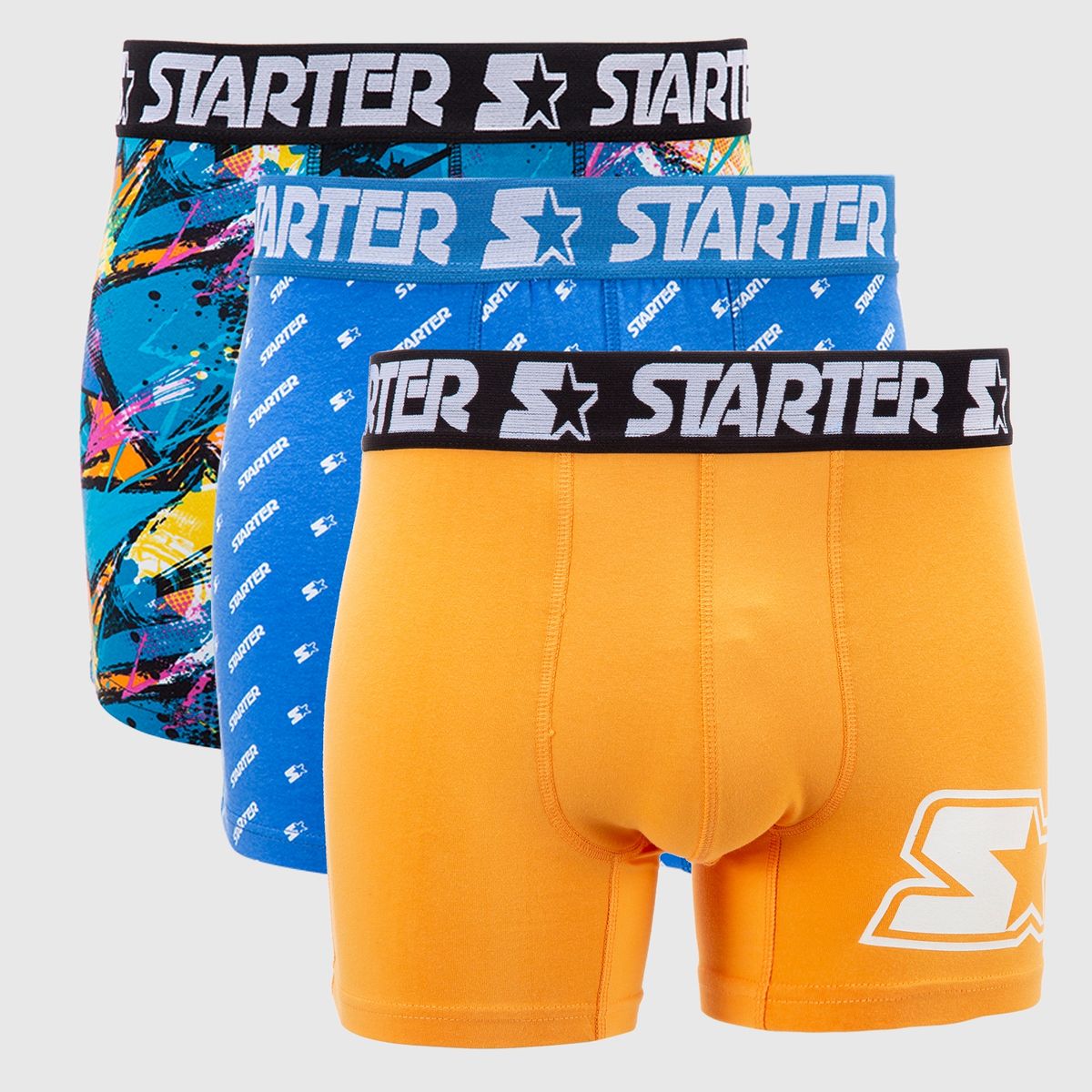 STARTER - Starter Pack 3 Bóxer Algodón Hombre