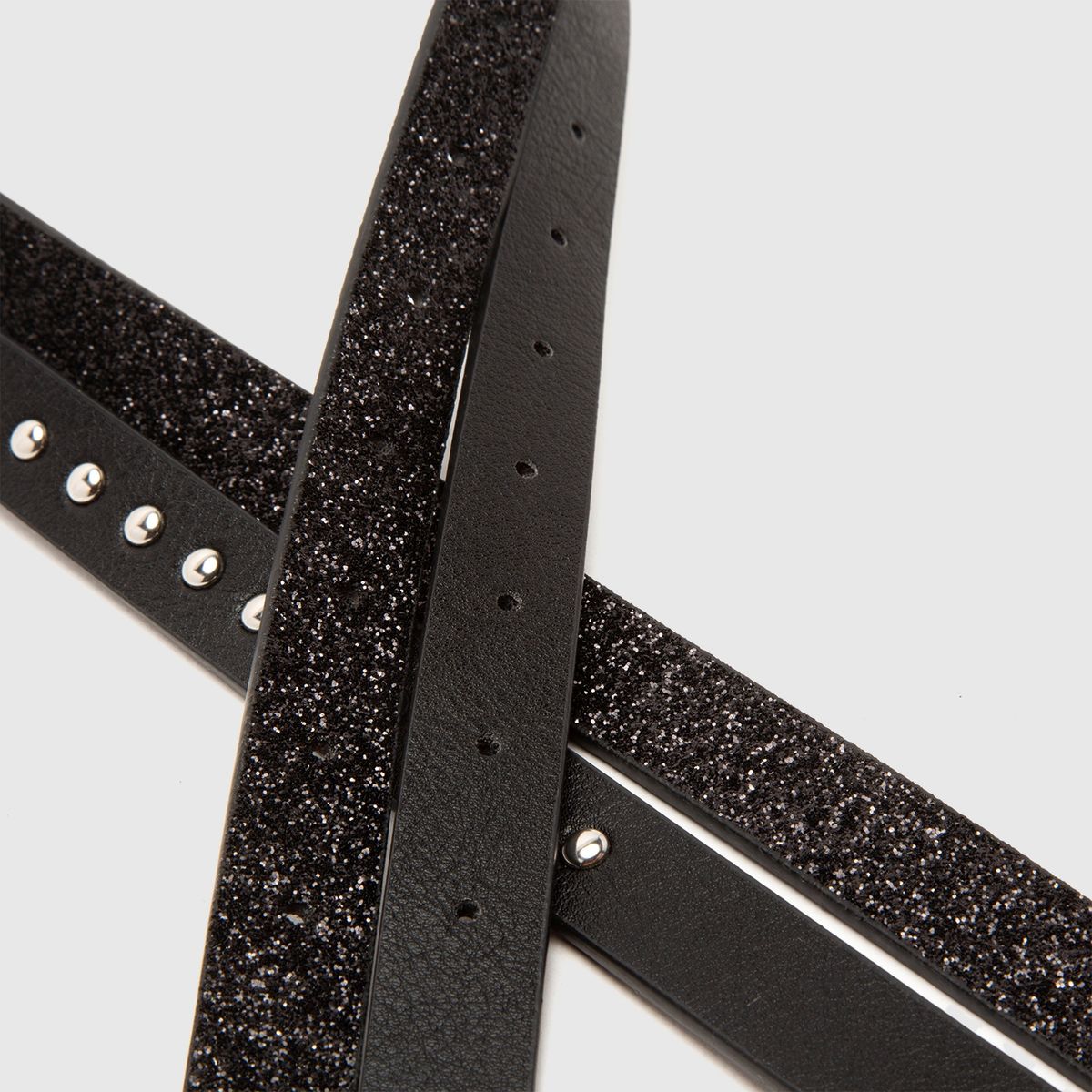 SYBILLA - Sybilla Pack 2 Cinturones Negros Mujer