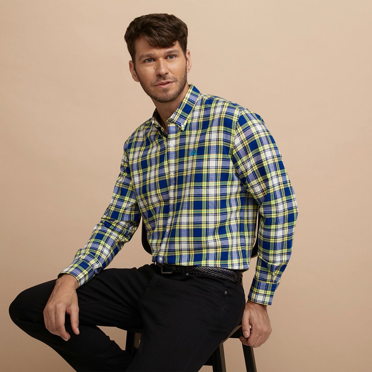 LA MARTINA - La Martina Camisa de Vestir Slim  Hombre