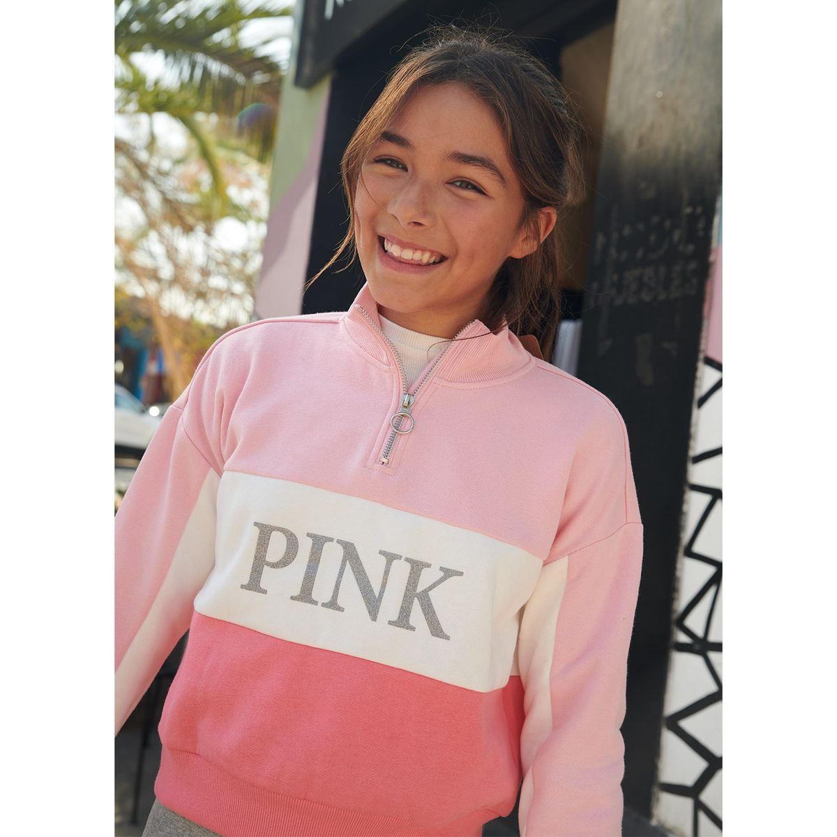 ELEVEN - Eleven Polerón Algodón Niña