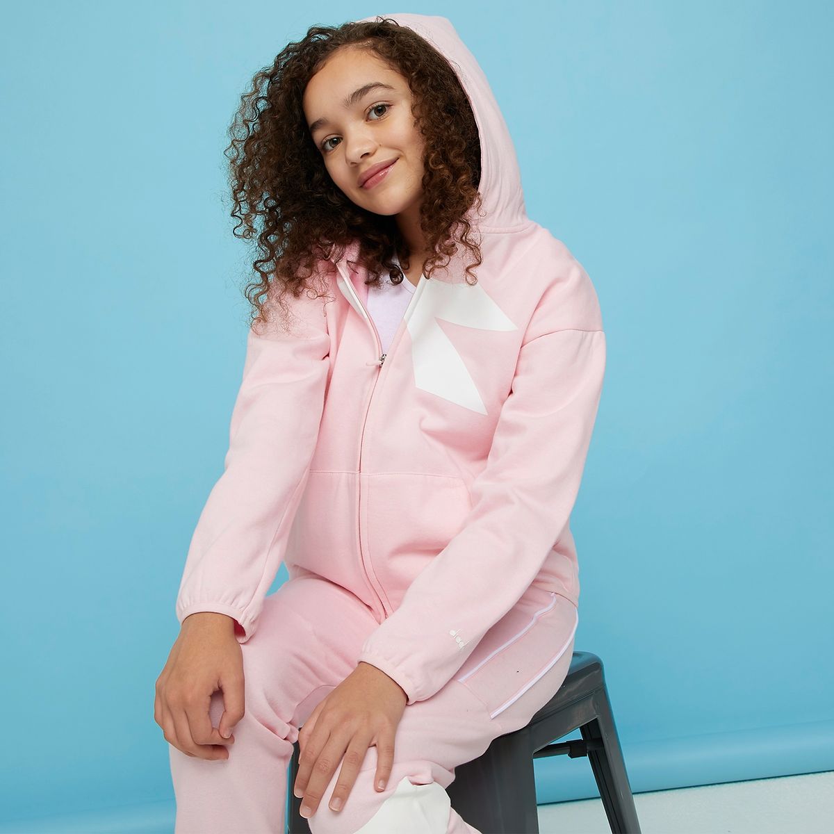 DIADORA - Polerón 1 pieza Algodón Niña