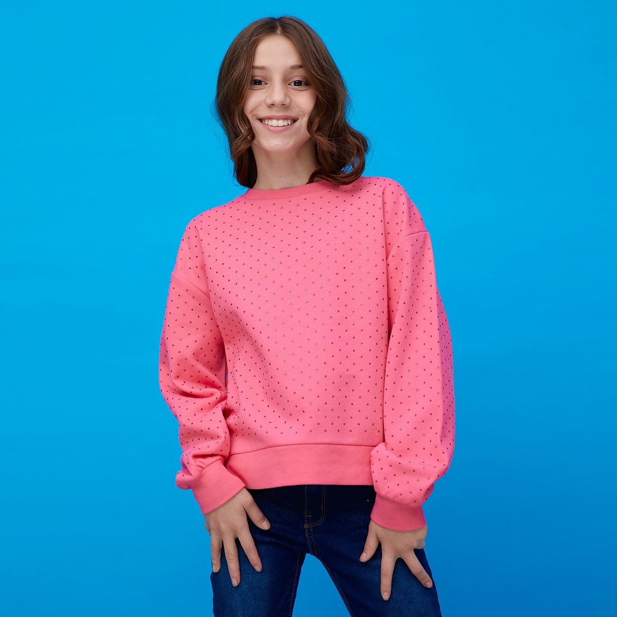 ELEVEN - Polerón Algodón Niña