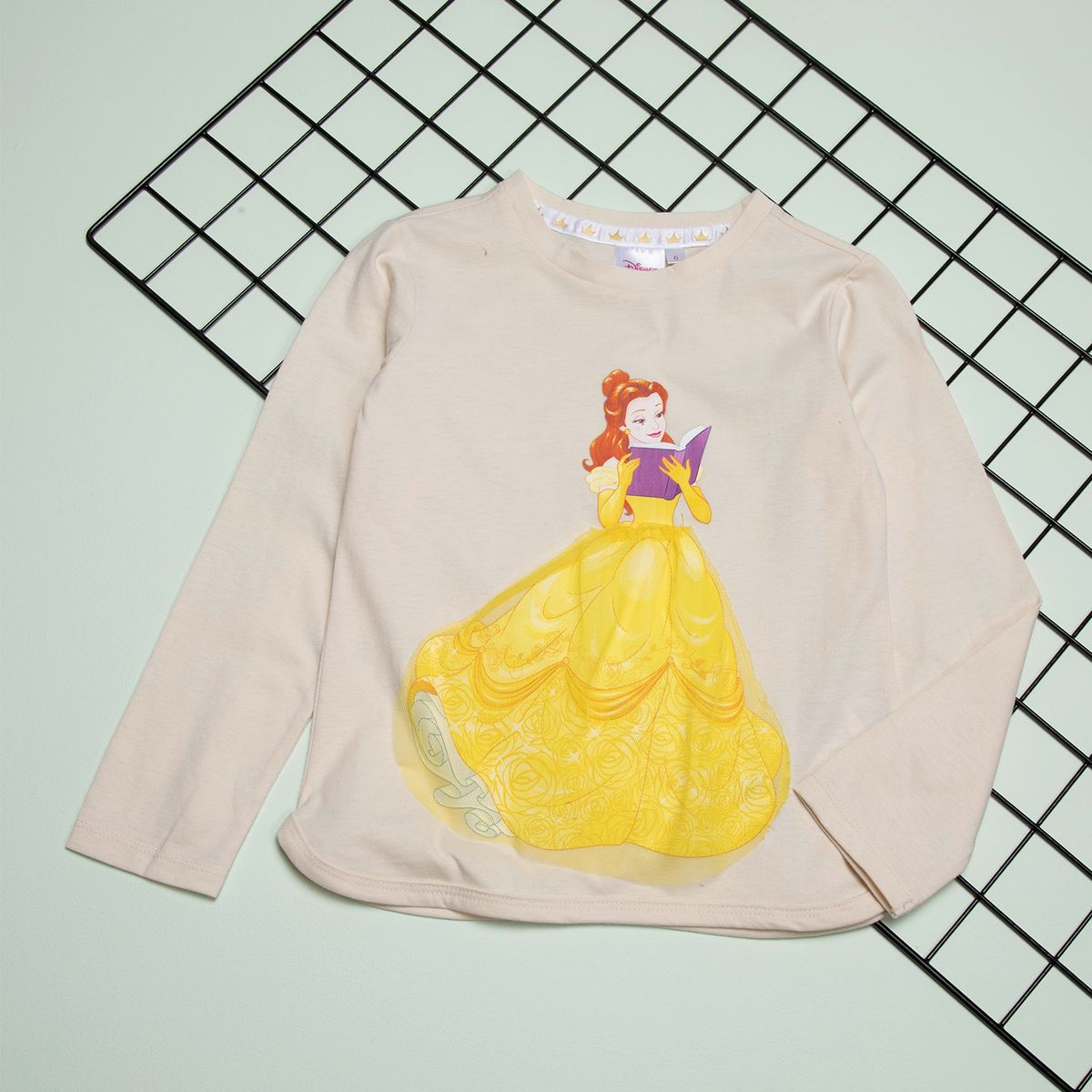 PRINCESAS - Polera Princesas Algodón Niña