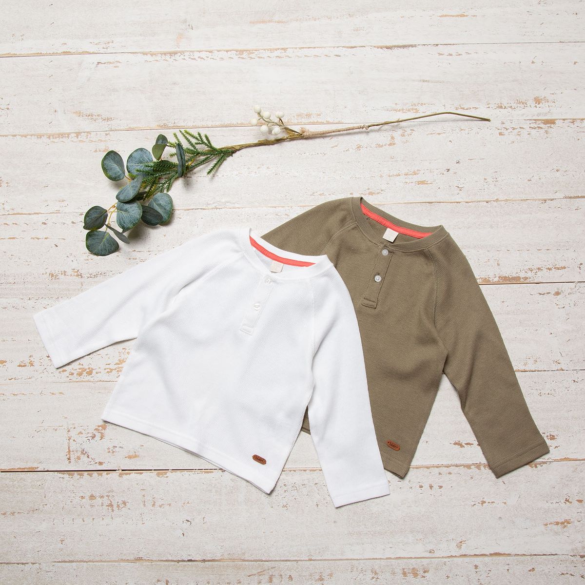 YAMP - Polera Pack de 2 unidades Algodón Bebé niño