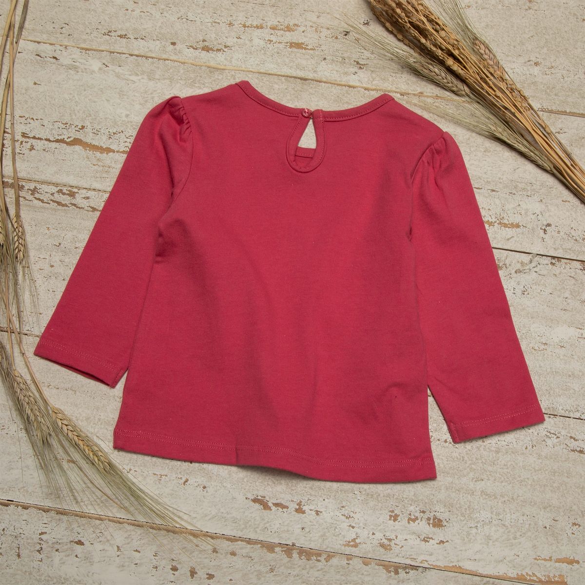 YAMP - Polera Print Algodón orgánico Bebé niña