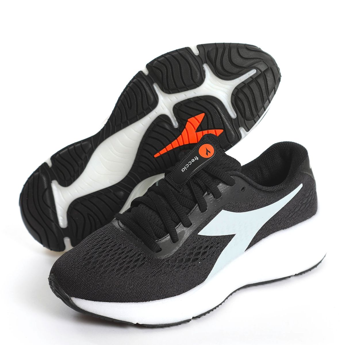 DIADORA - Freccia Zapatilla Running Mujer Negro Diadora