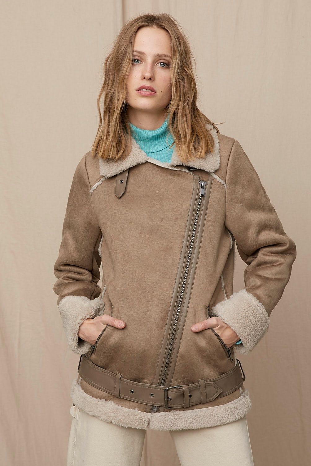 BASEMENT - Chaqueta Bonded Mujer