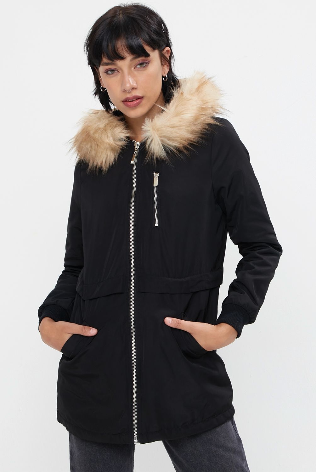 AMERICANINO - Americanino Parka Gorro Pelo Desmontable Mujer