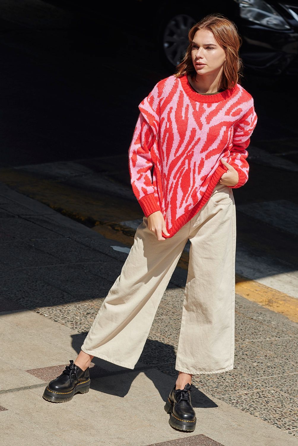 AMERICANINO - Americanino Sweater Animal Print Mujer