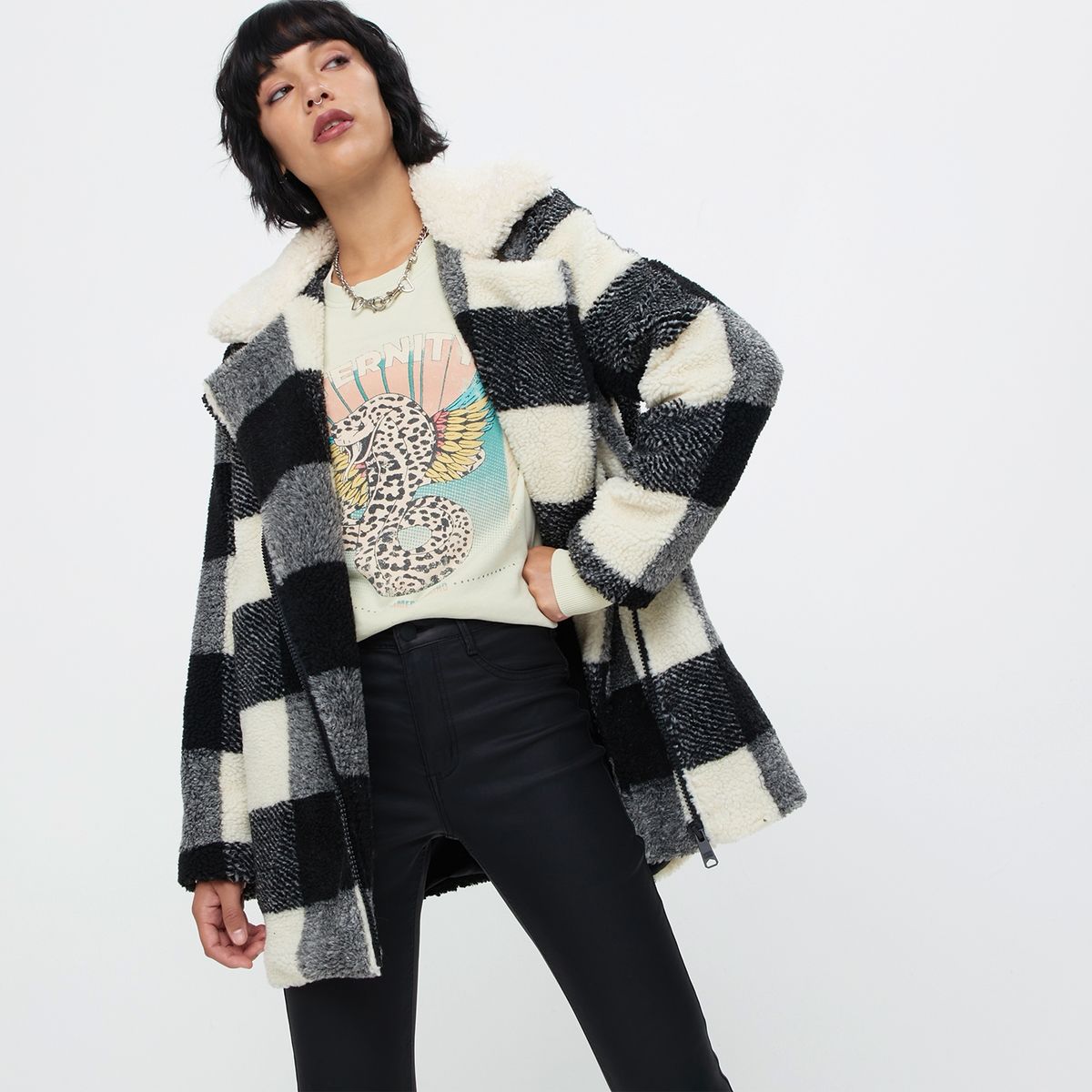 AMERICANINO - Chaqueta Cuello Chiporro Mujer