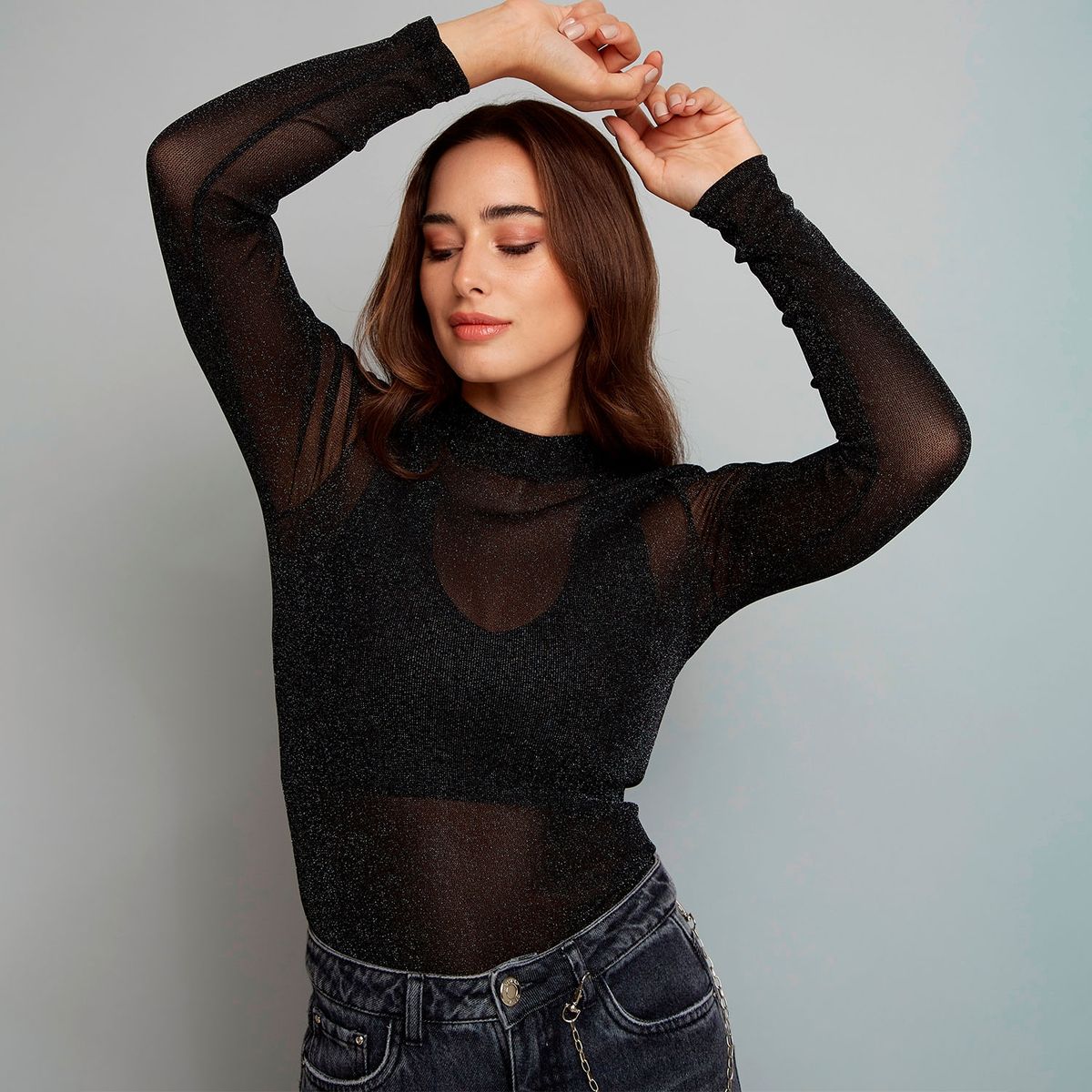 MOSSIMO - Mossimo Body Manga Larga Mujer