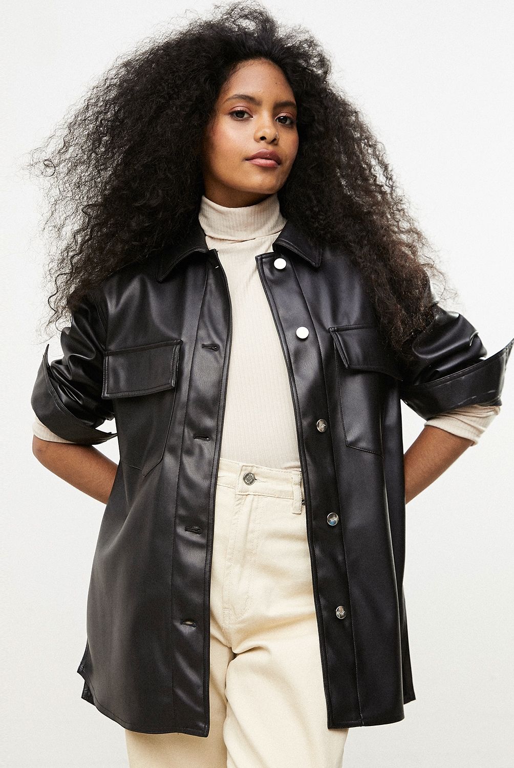 SYBILLA - Sybilla Chaqueta Ecocuero Mujer