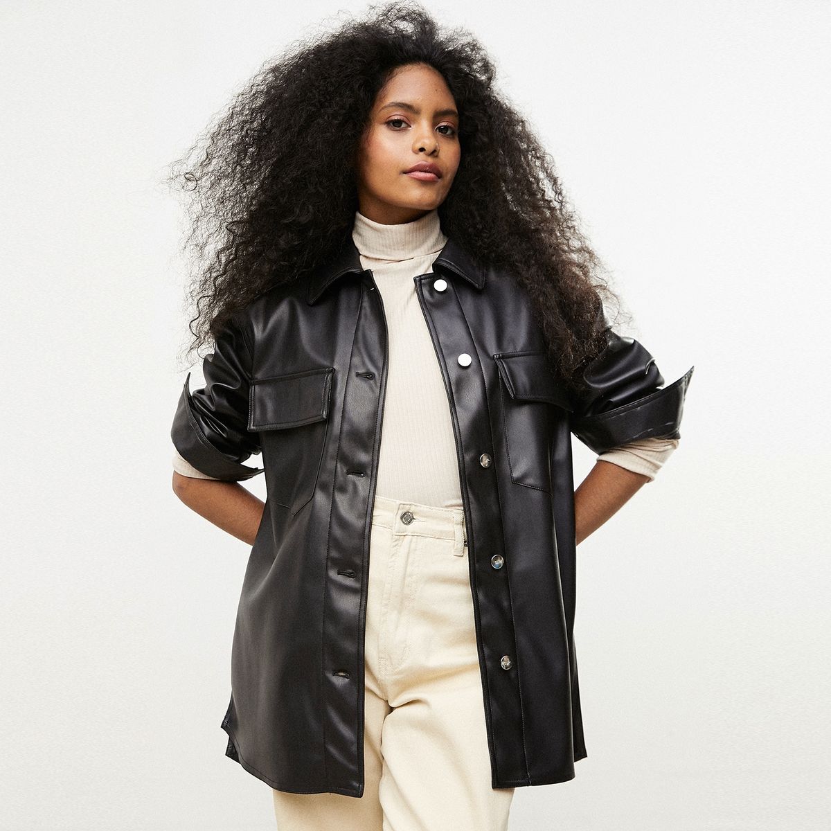 SYBILLA - Sybilla Chaqueta Ecocuero Mujer