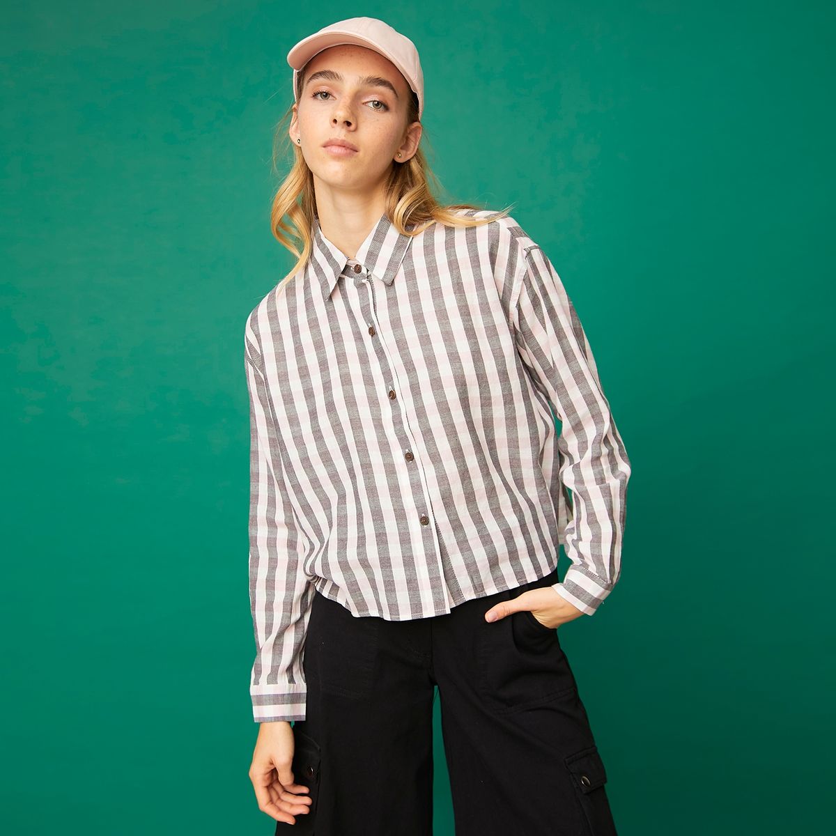 SYBILLA - Sybilla Blusa Manga Larga Algodón Mujer