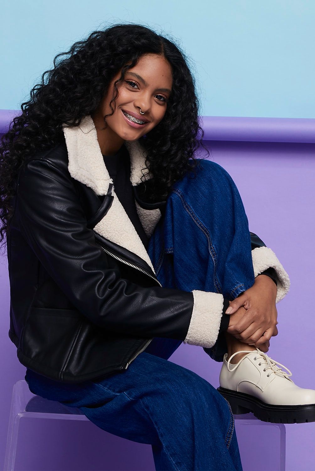 SYBILLA - Sybilla Chaqueta Ecocuero Mujer