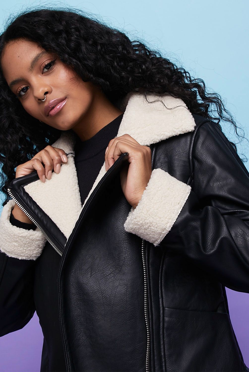 SYBILLA - Sybilla Chaqueta Ecocuero Mujer