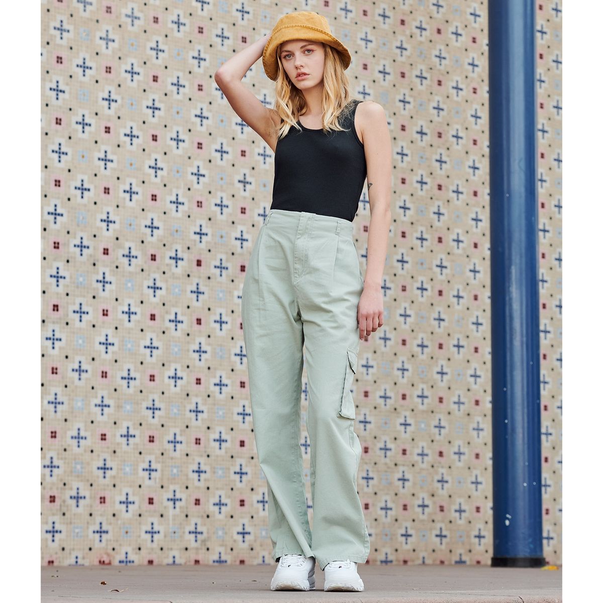 SYBILLA - Sybilla Pantalón Straight Tiro Medio Mujer