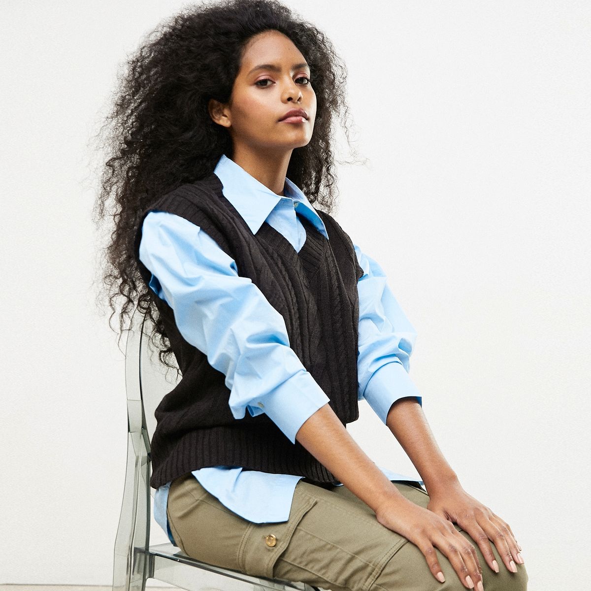 SYBILLA - Sybilla Sweater Sin Mangas Mujer