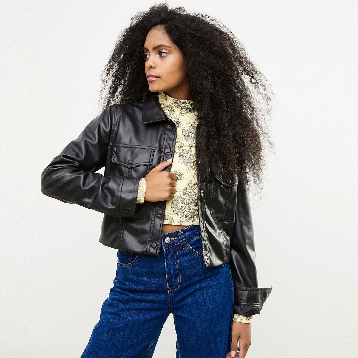 SYBILLA - Sybilla Chaqueta Ecocuero Mujer