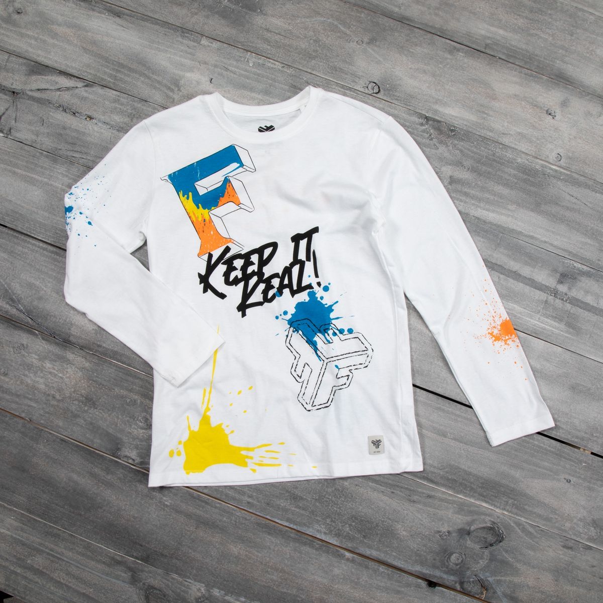 FEDERATION - Polera Detalle en espalda 1 pieza Algodón Niño