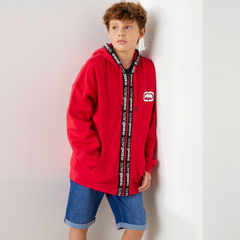 ECKO - Polerón Con cierre 1 pieza Algodón Niño