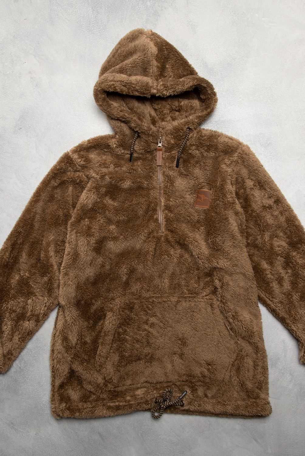 DOO AUSTRALIA - Doo Australia Polerón Peludo Con Capucha Polar Niño