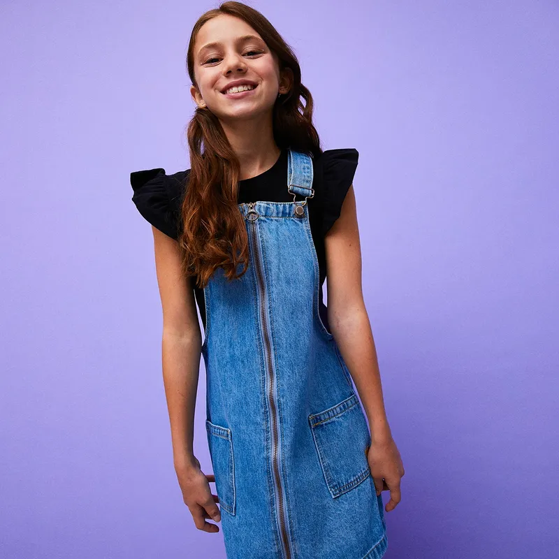 ELEVEN - Vestido Denim Niña