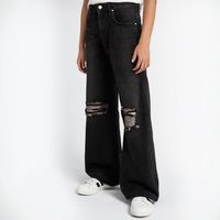 Jeans Algodón Wide Leg Niña