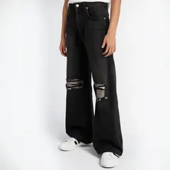 ELEVEN - Jeans Algodón Wide Leg Niña