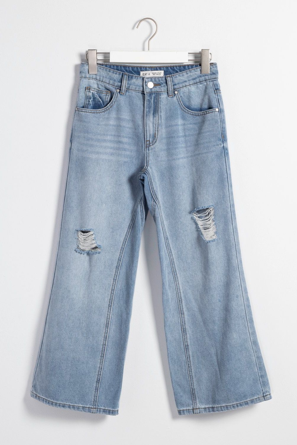 ELEVEN - Jeans Algodón Wide Leg Niña Eleven